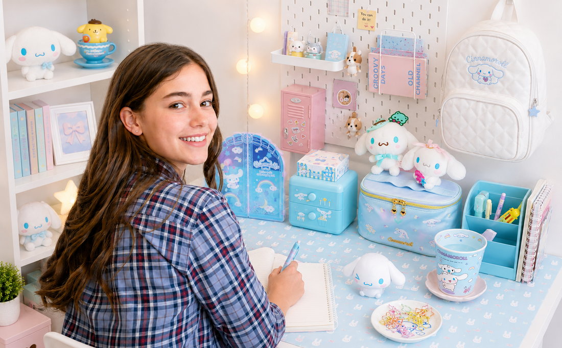 kawaii desk makeover
